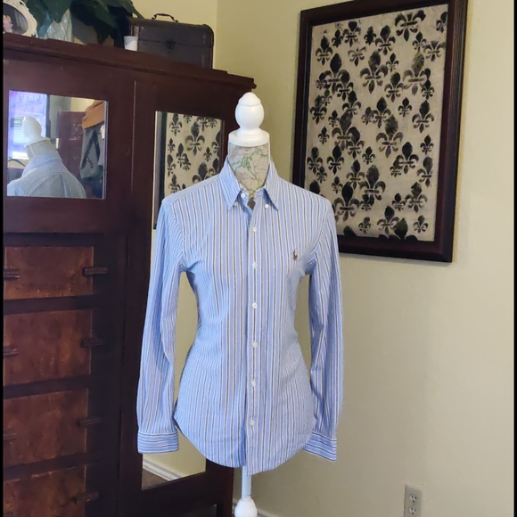Ralph Lauren Tops - Ralph Lauren knit oxford button down